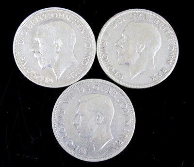 Lot 2242 - Great Britain, 1914 florin, George V, rev:...