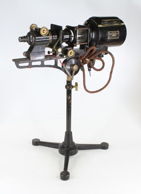 Lot 4 - An early 20th century black lacquered and...