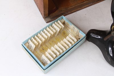 Lot 18 - An early 20th century American lacquered brass...