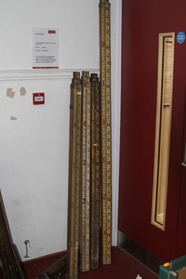 Lot 80 - A collection of four wooden, brass mounted and...