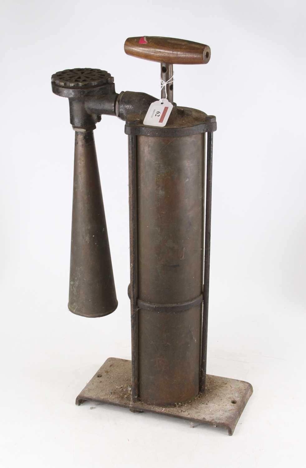 Lot 62 - An early 20th century brass Swedish Tyfon...