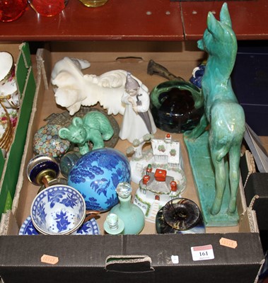Lot 161 - A collection of ceramics and glassware to...