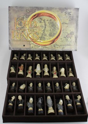 Lot 194 - A Studio Anne Carlton Lord of the Rings chess...