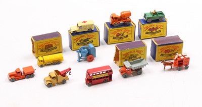 Lot 1370 - Matchbox Lesney boxed and loose model group,...