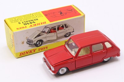 Lot 1044 - A French Dinky Toys No. 1416 Renault 6 saloon...