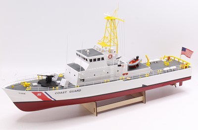 Lot 149 - Pre-built radio-controlled model of a US Coast...