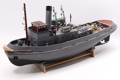 Lot 147 - Gas Powered Kit Built and Later adapted model...