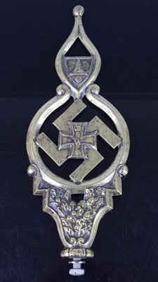 Lot 171 - A German WW I Veterans flag pole finial, the...