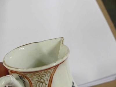 Lot 2039 - A Worcester porcelain sparrow beak jug cream...