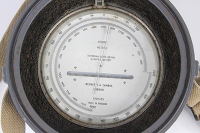 Lot 30 - A Negretti & Zambra Precision Altimeter no....