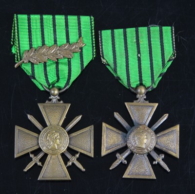 Lot 54 - A French WWII War Cross (Croix de Guerre) 1939-...