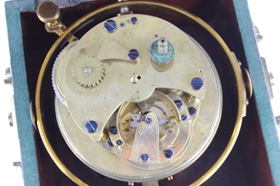 Lot 2457 - A George IV marine chronometer by Arnold &...