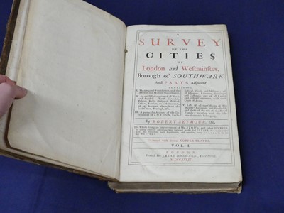 Lot 2014 - Seymour, Robert: A Survey of the Cities of...