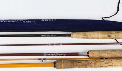 Lot 432 - An Airflo Classic Hi-Modus Carbon 9' two piece...