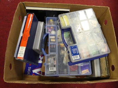 Lot 450 - A large collection of fly tying material and...