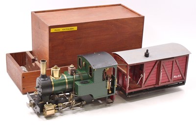 Lot 338 - Roundhouse 0-4-0 live steam loco ‘Kathleen’...