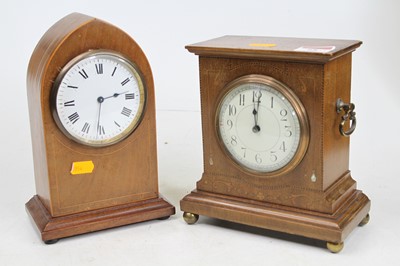 Lot 68 - An Edwardian mahogany and boxwood strung...