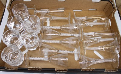 Lot 90 - A collection of glassware to include 18th...