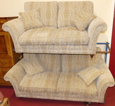 Lot 1188 - A contemporary Parker Knoll floral decorated...
