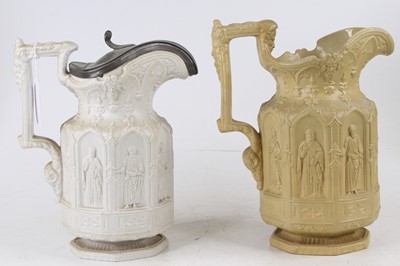 Lot 75 - A Victorian Charles Meigh relief moulded...