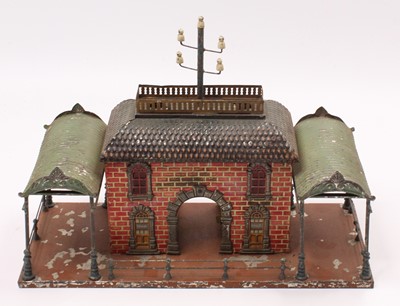 Lot 359 - Station with centre entrance, covered area at...
