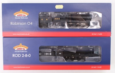 Lot 442 - Two Bachmann Branch-Line locos & tenders, both...