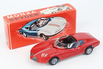 Lot 1050 - Tekno No.931 Monza Spyder, red body with black...