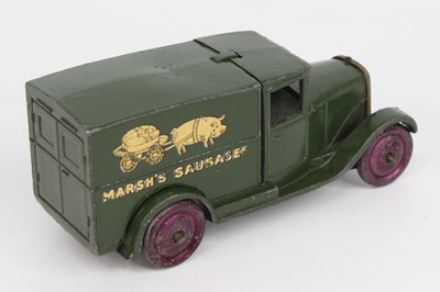 Lot 1092 - Dinky Toys, Pre-War 28K, Delivery Van “Marsh...