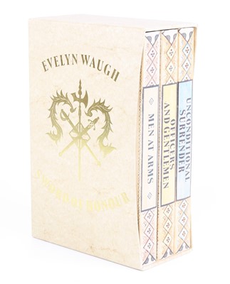 Lot 1073 - Waugh, Evelyn: Sword Of Honour, three volumes...