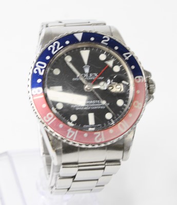 Lot 1355 - A gents Rolex Oyster Perpetual GMT Master...