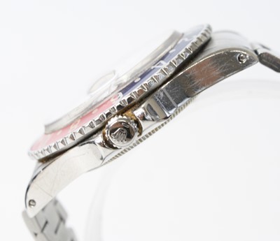 Lot 1355 - A gents Rolex Oyster Perpetual GMT Master...