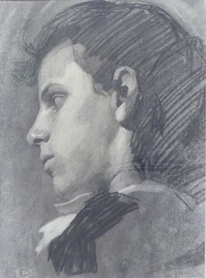 Lot 223 - Harold Knight (1874-1961) - Portrait of Lily...