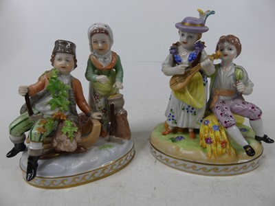 Lot 178 - A 20th century Dresden porcelain figure,...