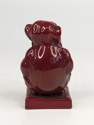 Lot 46 - Bernard Moore (1850-1935) - a red flambé...