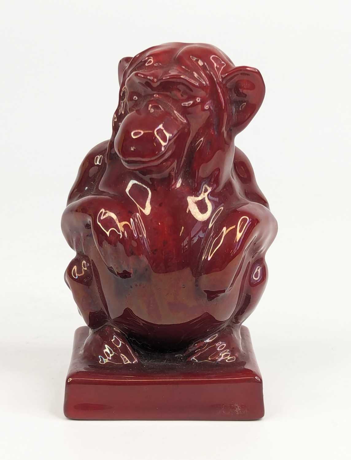 Lot 46 - Bernard Moore (1850-1935) - a red flambé...