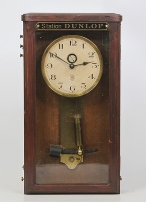 Lot 140 - A French ATO Electrique Master clock, circa...