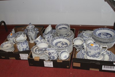 Lot 97 - A Furnivals Old Chelsea pattern part tea and...