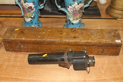 Lot 118 - A World War II gun sighting telescope,...