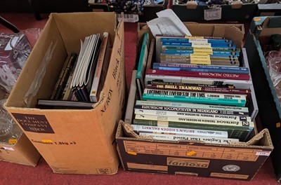 Lot 158 - A collection of railway interest books, to...