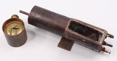 Lot 8 - A 3½" gauge part built 4-4-0 live steam...