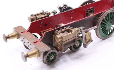 Lot 8 - A 3½" gauge part built 4-4-0 live steam...