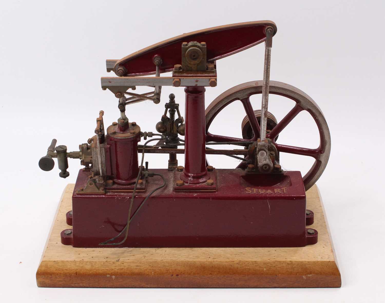 Lot 12 - A Stuart Turner live steam stationary beam...