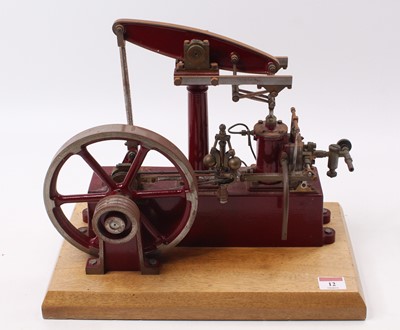Lot 12 - A Stuart Turner live steam stationary beam...