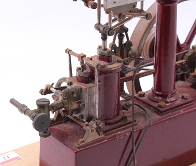 Lot 12 - A Stuart Turner live steam stationary beam...