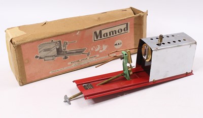 Lot 23 - A Mamod NE1 spirit fired marine steam engine...