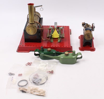 Lot 31 - A collection of Mamod spirit-fired live steam...