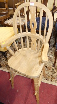 Lot 1333 - A contemporary child's beech Windsor style...