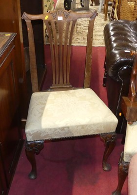Lot 1337 - A pair of 19th century mahogany Heppelwhite...