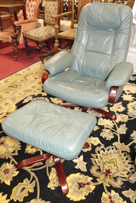 Lot 1343 - A contemporary formed laminate and pale green...