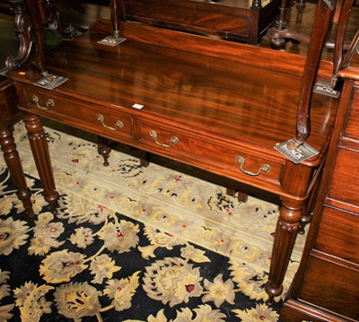 Lot 1359 - A mid-Victorian mahogany round cornered...